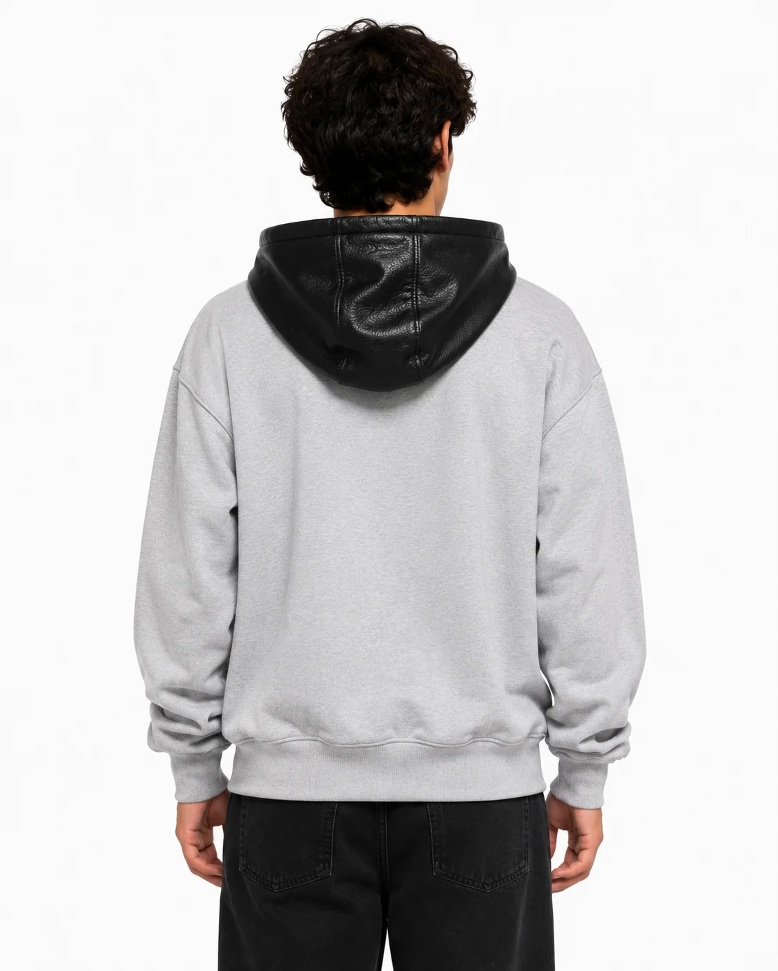 chaqueta boxy fit ultra capota cuerina