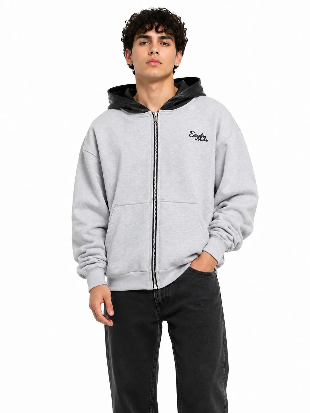 Chaqueta boxy fit ultra (cuerina)