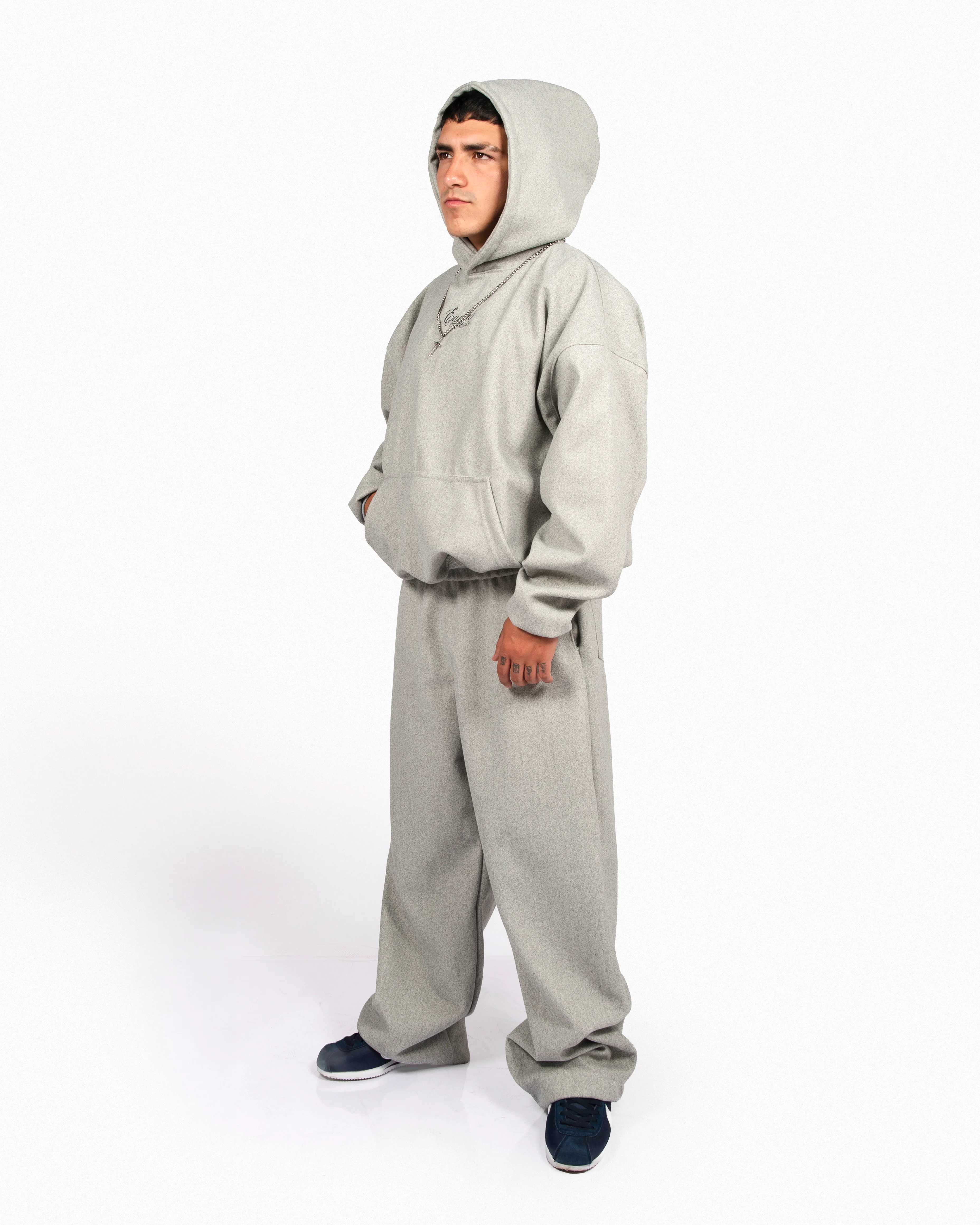 Conjunto sweet pant- hoodie paño