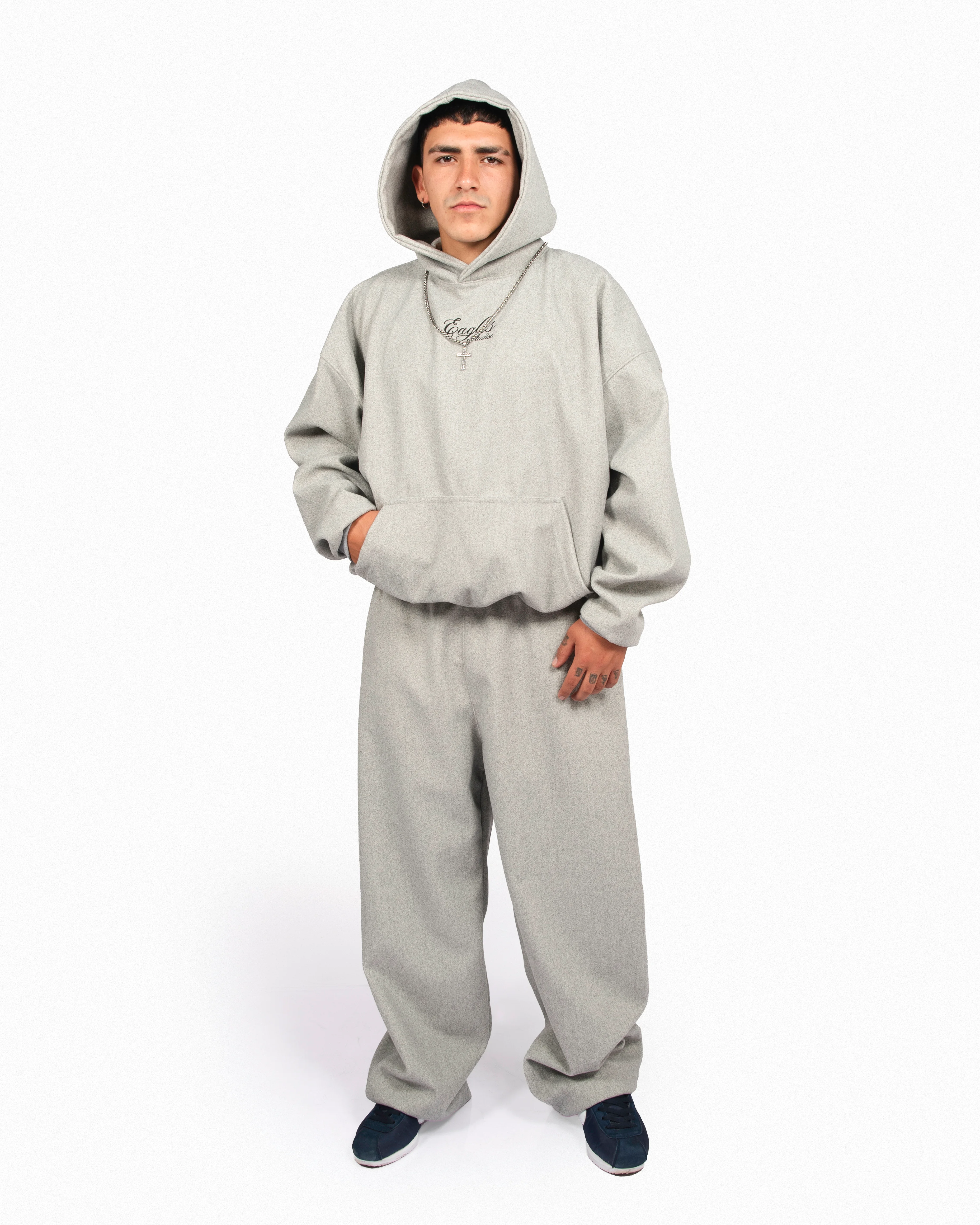 Conjunto sweet pant- hoodie paño